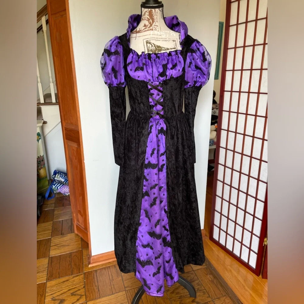 Princess Paradise Girl's Bat Dress Costume, Size 12 XL